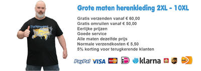 Heren kleding in grote maten kopen?
